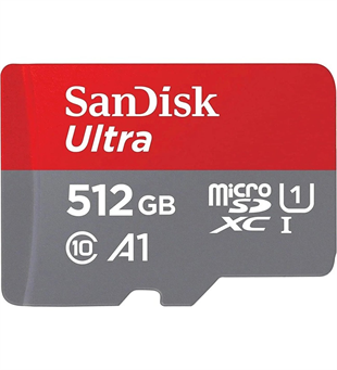 SANDISK 512GB ULTRA SDSQUAC-512G-GN6MN 150MB/s A1  micro SDHC Hafıza Kartı