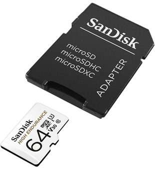 SANDISK 64GB High Endurance SDSQQNR-064G-GN6IA 100MB/s microSDHC Hafıza Kartı