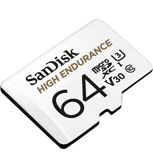 SANDISK 64GB High Endurance SDSQQNR-064G-GN6IA 100MB/s microSDHC Hafıza Kartı