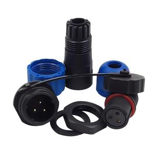 SD13 Tipi Su Geçirmez 3 Pin Konnektör