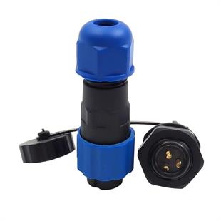 SD13 Tipi Su Geçirmez 3 Pin Konnektör