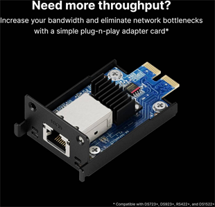 SYNOLOGY 1port E10G22-T1-MINI 10GbE PCIe Ethernet
