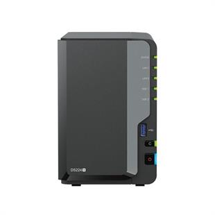 SYNOLOGY DS224-6G PLUS CELERON QC- 6GB RAM- 2-diskli Nas Server (Disksiz)