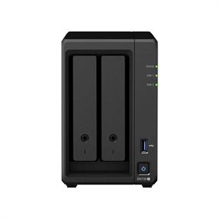 SYNOLOGY DS720 PLUS  PLUS CELERON QC J4125-2GB RAM- 2-diskli Nas Server (Disksiz)