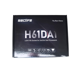 SecLife H61DA1 DDR3 HDMI PCIe 16X v3.0 1155p mATX