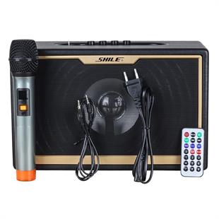 Shile SD-1 El Mikrofonlu Kumandalı USB/SD/BT Portatif Hoparlör