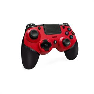 Snopy Rampage SG-RPS4 PLUS Kırmızı Bluetooth Çift Titreşimli PS4-Gamepad Joypad