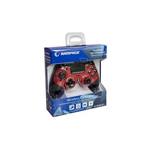 Snopy Rampage SG-RPS4 PLUS Kırmızı Bluetooth Çift Titreşimli PS4-Gamepad Joypad
