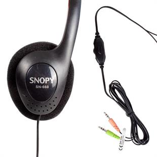 Snopy SN-660 Multimedya Mikrofonlu Kulaklık