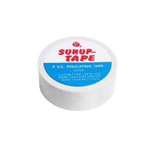 Sunup SN-27924 Beyaz 0.13x18mm İzole PVC Elektrik Yalıtım Bant (5li Paket)