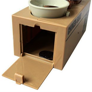 Sunup SN-14320 Sensörlü Para Yiyen Köpek Model Bozuk Para Kumbarası