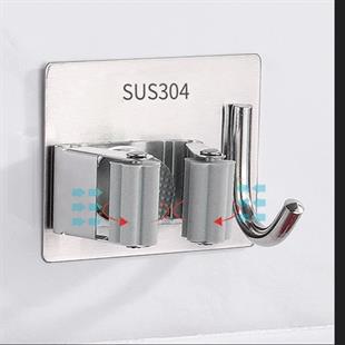 Sunup SN-26354 Kancalı Duvara Monte Süpürge-Paspas Tutucu