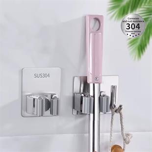 Sunup SN-26354 Kancalı Duvara Monte Süpürge-Paspas Tutucu