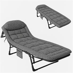Sunup SN-26975 Taşınabilir Ayarlanabilir 5 Kademe Sünger Kamp Yatak Şezlong (Kazayağı)