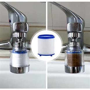 Sunup SN-27145 Oynar Başlıklı Kireç Önleyici 5 Filtreli Su Tasarruflu Musluk Başlığı