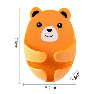 Sunup SN-27190 Ayıcık Desenli Kablo ve Fiş Tutucu Düzenleyici (4lü Paket)