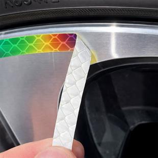 Sunup SN-29083 20li Araç Tekerlek Fosforlu Stıcker (Karışık Renk)