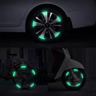 Sunup SN-29083 20li Araç Tekerlek Fosforlu Stıcker (Karışık Renk)