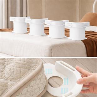 Sunup SN-29126 Pratik 4lü Nevresim - Çarşaf Tutucu Sabitleyici