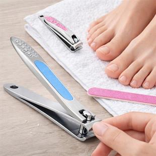 Sunup SN-29307 Profesyonel Ergonomik 73 Mm Paslanmaz Çelik El Ayak Tırnak Makası