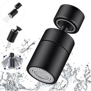 Sunup SN-29318 Çift Hız Ayarlı Siyah Musluk Başlığı