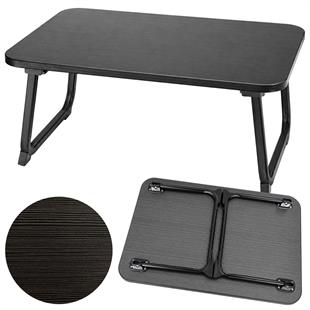 Sunup SN-29695 Katlanabilir Laptop Masası ve Yatak Koltuk Üzeri Tepsisi Siyah 70x48cm