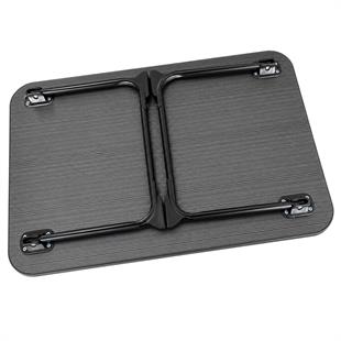 Sunup SN-29695 Katlanabilir Laptop Masası ve Yatak Koltuk Üzeri Tepsisi Siyah 70x48cm