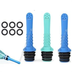 Sunup SN-37729 Pratik 21-25Mm Seyahat-Kamp Tipi 3lü Tuvalet Temizlenme Taharet Nozzle