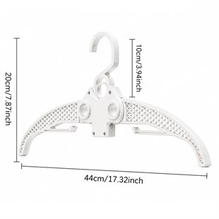 Sunup SN-37874 Katlanabilir Pratik Elbise Askısı