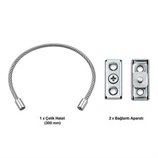 Sunup SN-37890 Çelik Halatlı Güvenlik Bağlantı Aparatı