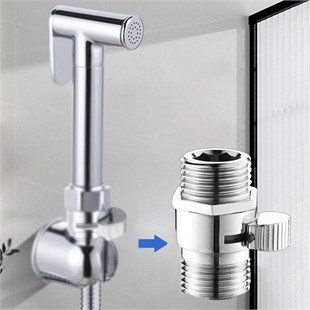 Sunup SN-38122 Metal Çift Dış Dişli Ayarlanabilir Akış Kontrol Vanası