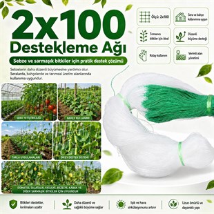 Sunup SN-38880 Bitki Tırmanma Ağı 2x100 m
