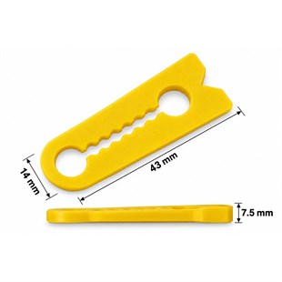 Sunup SN-38911 Otomobil Kapı Kilit Karşılığı Darbe Emici Tampon 43X14X7,5mm