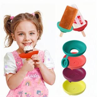 Sunup SN-39103 Dondurma Külah Tutucu Damlatma Önleyici (4 Adet)