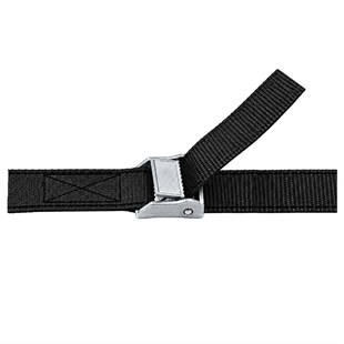 Sunup SN-42097 Siyah 3 Metre Mini Mandallı Gerdirme Halatı Bağlama Kayışı