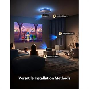 TAOTRONICS 700ansilümen 1920X1080 Kablosuz Taşınabilir Smart Led Projeksiyon