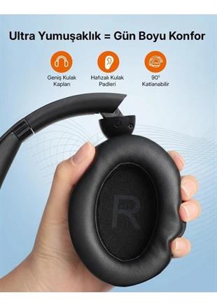 TAOTRONICS TT-BH1119 Aktif Gürültü Engelleyici Kulak Üstü Kulaklık