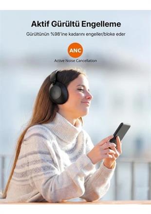 TAOTRONICS TT-BH1119 Aktif Gürültü Engelleyici Kulak Üstü Kulaklık