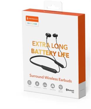 TAOTRONICS TT-BH115 Kablosuz Siyah Earbuds