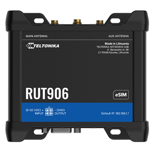 TELTONIKA RUT906 2.4GHZ EV Ofis Tipi  4G/5G LTE Router