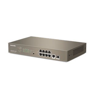 TENDA 8port PoE GIGABIT Yönetilemez Switch Masaüstü TEG5310P-8-150W