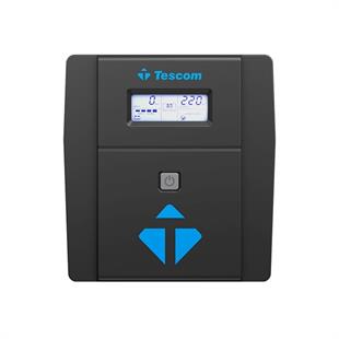 TESCOM 1000VA LEO+ LEO1000AP Modem Protect Lcd Ekran Line Interactive Ups