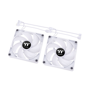THERMALTAKE 120MM CT120 CL-F153-PL12SW-A ARGB Beyaz Kasa Fanı 2li Set