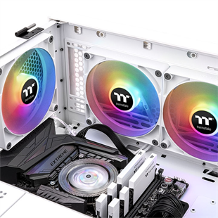 THERMALTAKE 120MM CT120 CL-F153-PL12SW-A ARGB Beyaz Kasa Fanı 2li Set