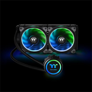 THERMALTAKE 240MM FLOE RIING PLUS CL-W157-PL12SW-A RGB AM4-2066p Sıvı Soğutmalı İşlemci Fanı