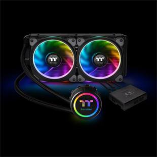 THERMALTAKE 240MM FLOE RIING PLUS CL-W157-PL12SW-A RGB AM4-2066p Sıvı Soğutmalı İşlemci Fanı