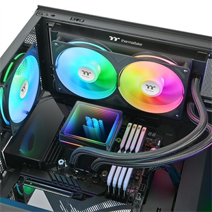 THERMALTAKE 240MM TH240 v3 CL-W465-PL12SW-A AM5-1851p Sıvı Soğutmalı İşlemci Fanı