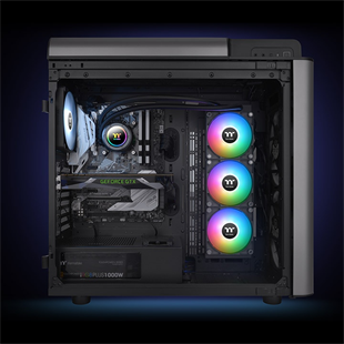 THERMALTAKE 420MM TH420 CL-W376-PL14SW-A ARGB AM5-1851p Sıvı Soğutmalı İşlemci Fanı