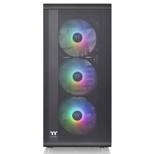 THERMALTAKE 550w 80+ S200 TG CA-3X2-55M1WE-00 3-ARGB FANLI Gaming Mid Tower PC Kasası