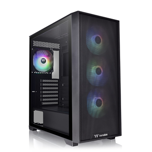 THERMALTAKE 650W 80+ BRONZE H390 TG CA-3Y9-65S1WE-00 4-ARGB Fanlı Gaming Mid-Tower PC Kasası